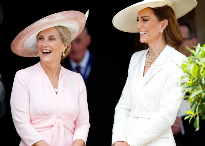 Kate Middleton und Sophie, Herzogin von Edinburgh, zeigen ihre enge Bindung am Garter Day