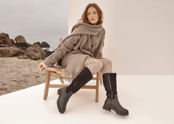 Wie man kniehohe Stiefel stilvoll trägt und kombiniert